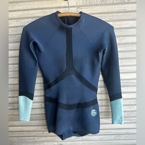 Rip Curl Womens G-Bomb 1mm Sexy Surf Wetsuit Springsuit Short Bikini Fit Size 8